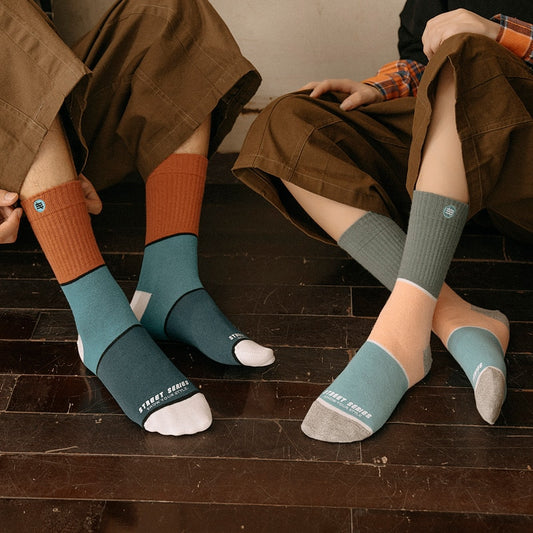 Unisex Street Fashion Happy Socks - 1 Pair - Little Eudora