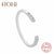 ROXI 925 Sterling Silver Rings for Women Adjustable Size Rings Wedding Jewelry Gold Silver Color Zirconia Crystal Finger Rings
