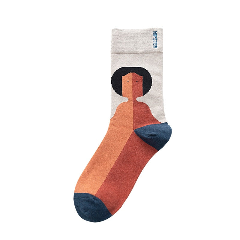 Harajuku funny Unisex Socks - 1 Pair - Little Eudora