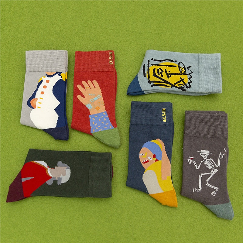 Harajuku funny Unisex Socks - 1 Pair - Little Eudora