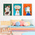 Cartoon Cat Posters And Prints Canvas Oil Painting Wall Art Pictures For Living Room Kid's Bedroom Nursery Cuadros Home Decor