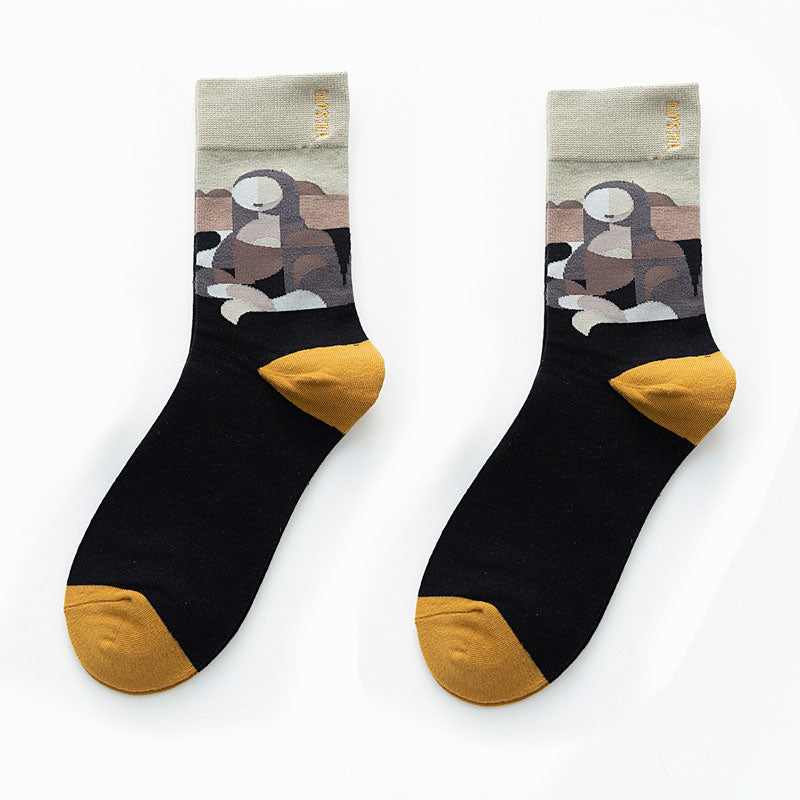 Unisex Painting Style Patterns Unisex Socks - 1 Pair - Little Eudora