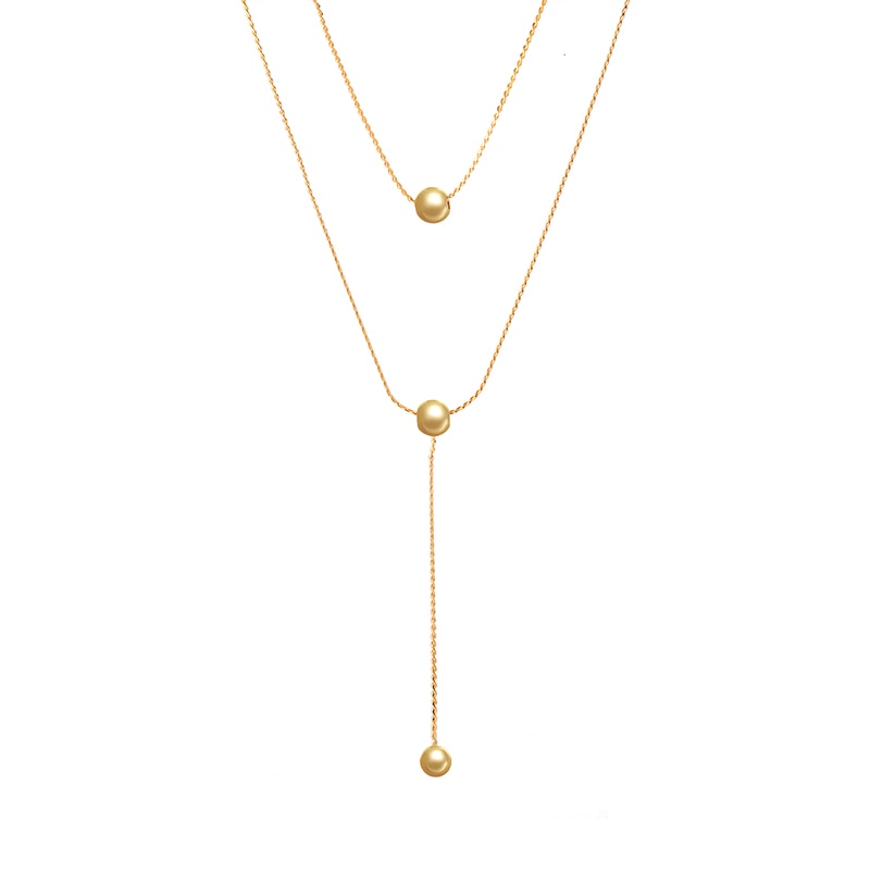 Exquisite Double Layer Chain necklace