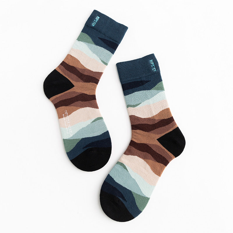 Unisex Painting Style Patterns Unisex Socks - 1 Pair - Little Eudora
