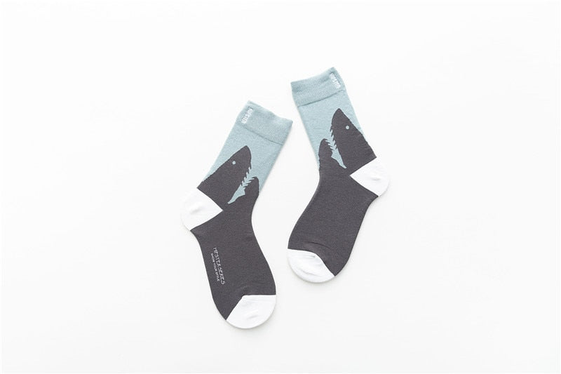 Unisex Painting Style Patterns Unisex Socks - 1 Pair - Little Eudora