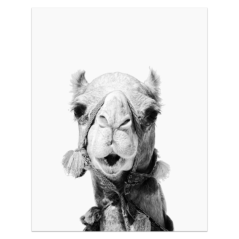 Animals Print Lion Zebra Elephant Wall Art - Little Eudora