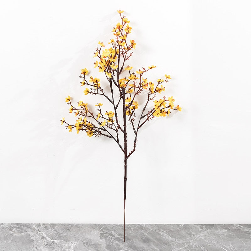 Gypsophila Artificial Flowers White Branch High Quality Babies Breath Fake Flowers Long Bouquet Home Wedding Decoration Autumn