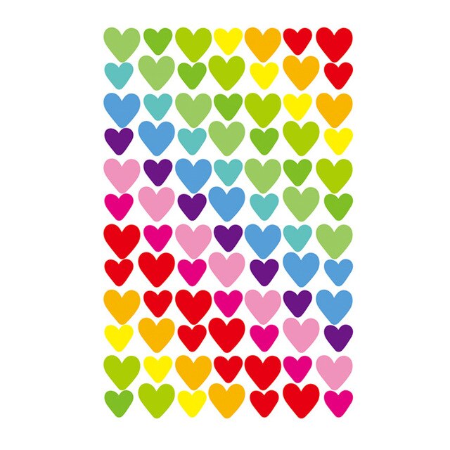 Paint Stationery Sticker Totem Memo Stickers 46pcs/box