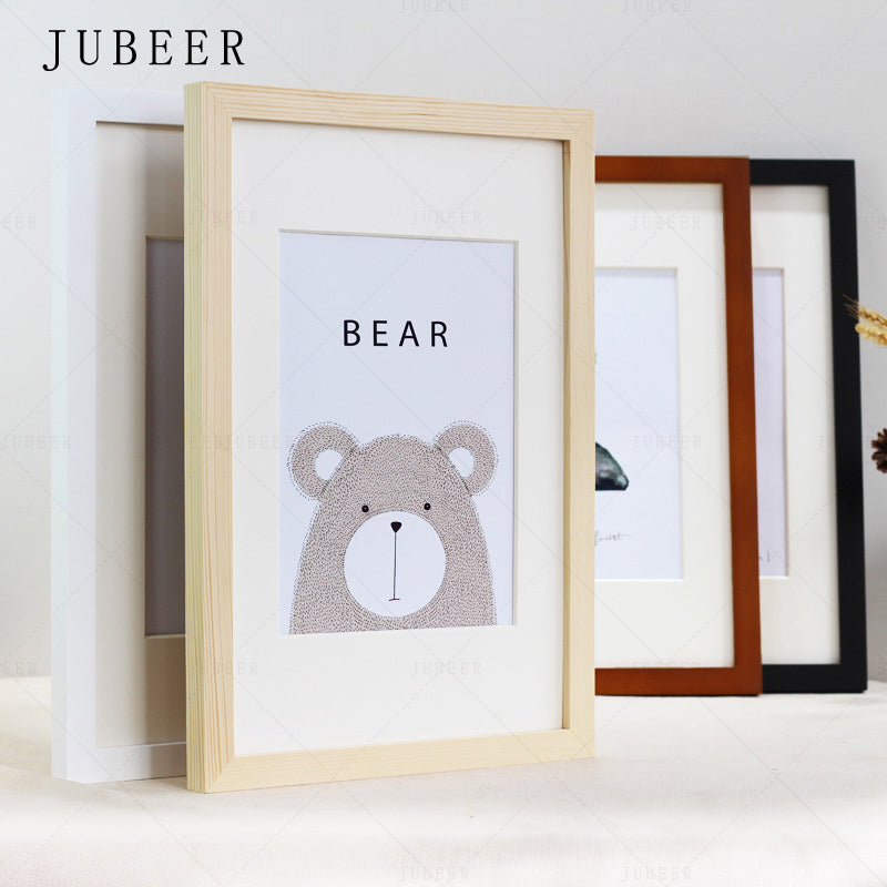 Nordic Simple Wooden Frame - Little Eudora