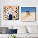 Abstract colorful Life is good Wall Art