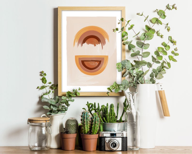 Boho abstract Wall Art - Little Eudora
