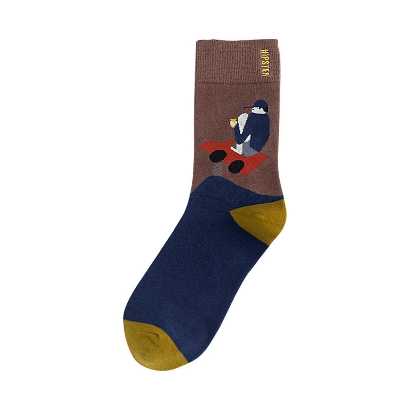 Harajuku funny Unisex Socks - 1 Pair - Little Eudora