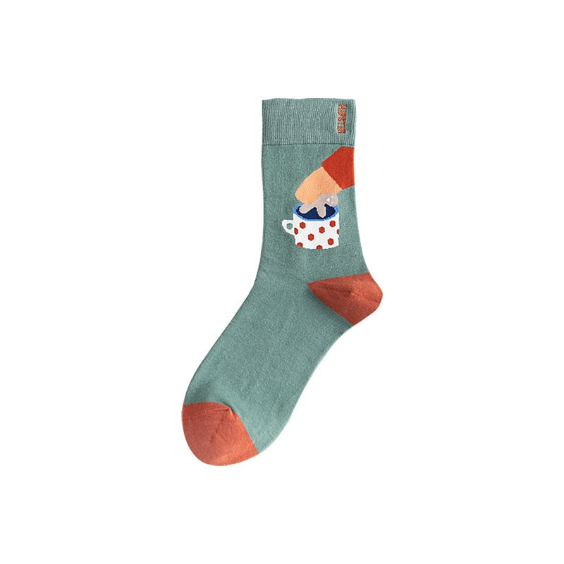 Harajuku funny Unisex Socks - 1 Pair - Little Eudora