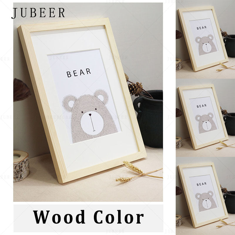 Nordic Simple Wooden Frame - Little Eudora