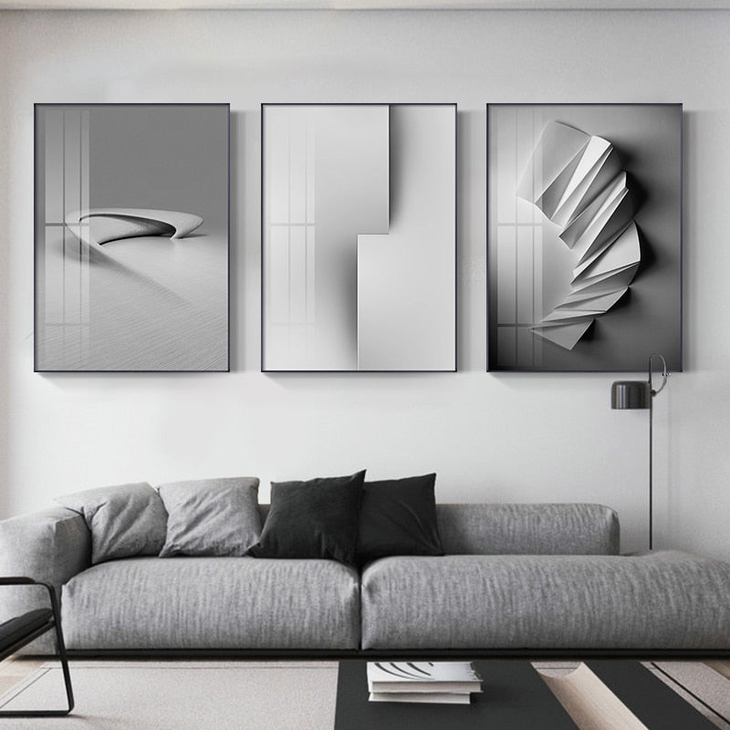 Abstract geometric Wall Art - Little Eudora