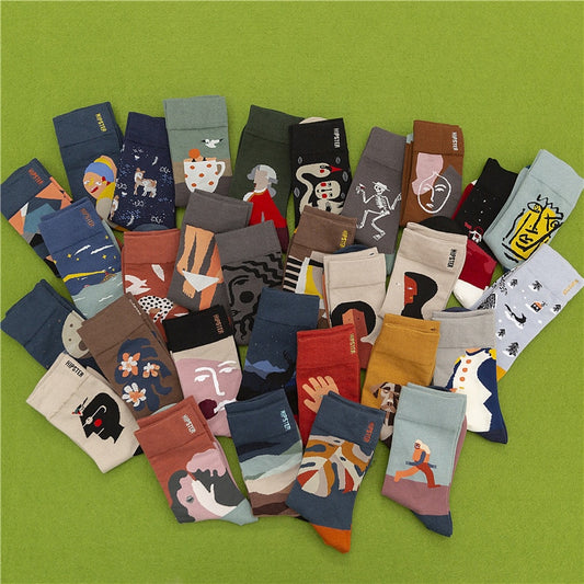 Harajuku funny Unisex Socks - 1 Pair - Little Eudora