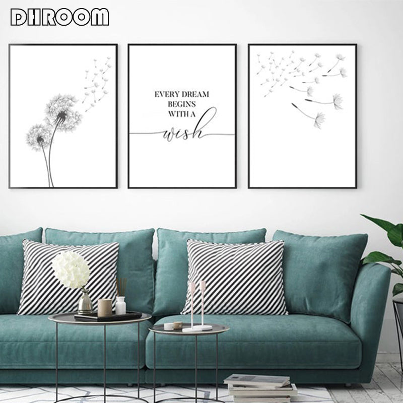 Dandelion Wall Art - Little Eudora