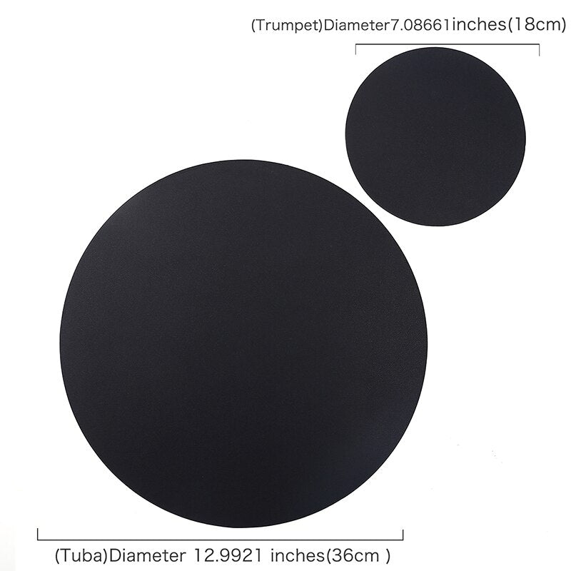 Insulation Oilproof Leather Placemat Western Food Mat Dining Tableware Table Mat Pads Bowl Cup Coaster Kitchen Accessorie