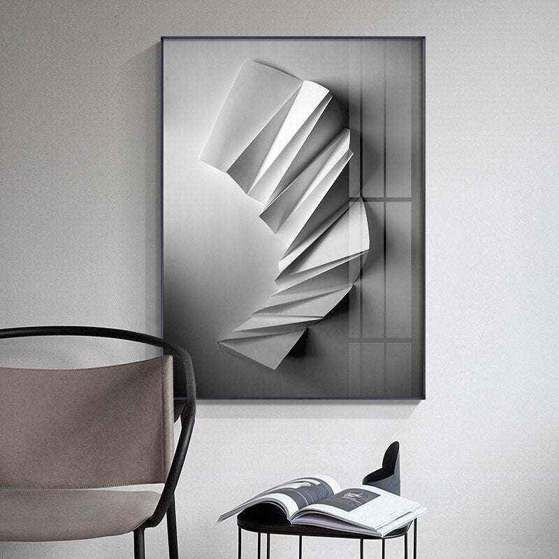 Abstract geometric Wall Art - Little Eudora