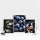Kitchen Fruit Pictures Blueberry  Fig  Wall Art