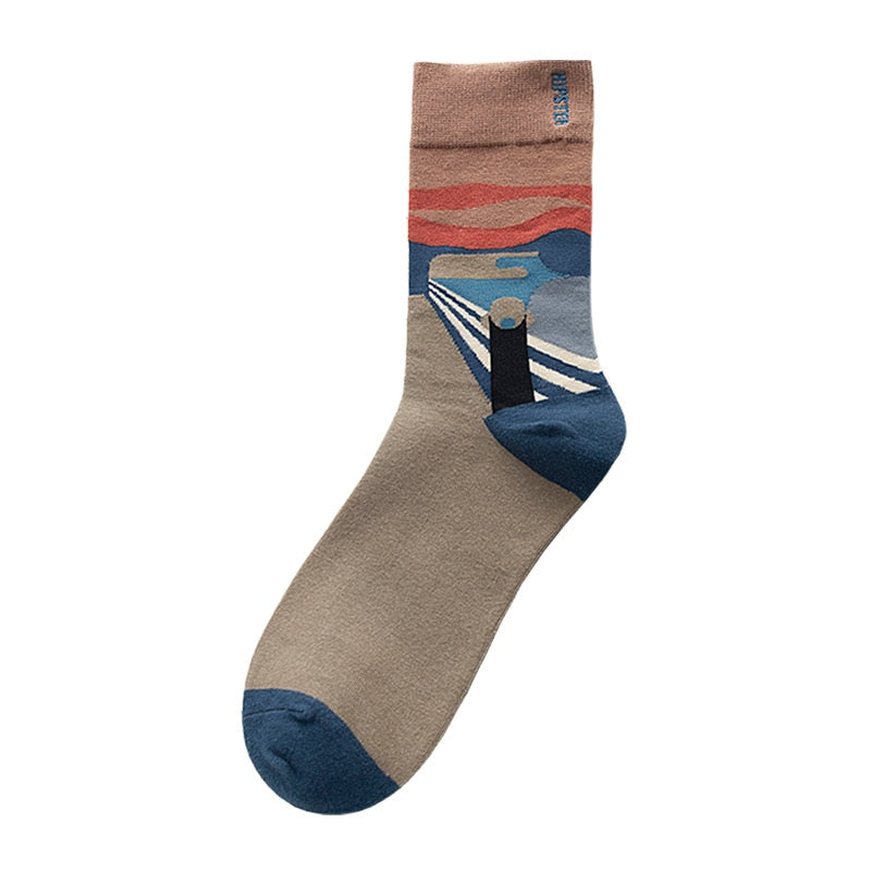Harajuku funny Unisex Socks - 1 Pair - Little Eudora