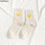 Cartoon Fruit Embroidered Socks - 1 Pair - Little Eudora