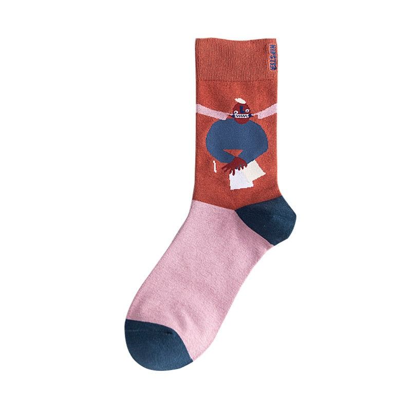 Harajuku funny Unisex Socks - 1 Pair - Little Eudora