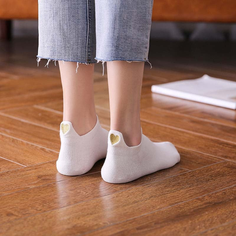 Fashion Ankle Socks - 4 Pairs - Little Eudora