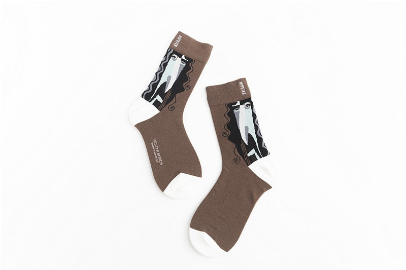Unisex Painting Style Patterns Unisex Socks - 1 Pair - Little Eudora