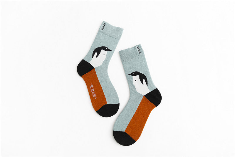 Unisex Painting Style Patterns Unisex Socks - 1 Pair - Little Eudora