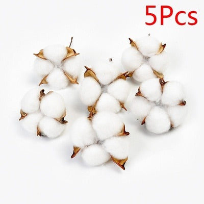Natural Cotton Artificial Flower - 1 Piece - Little Eudora
