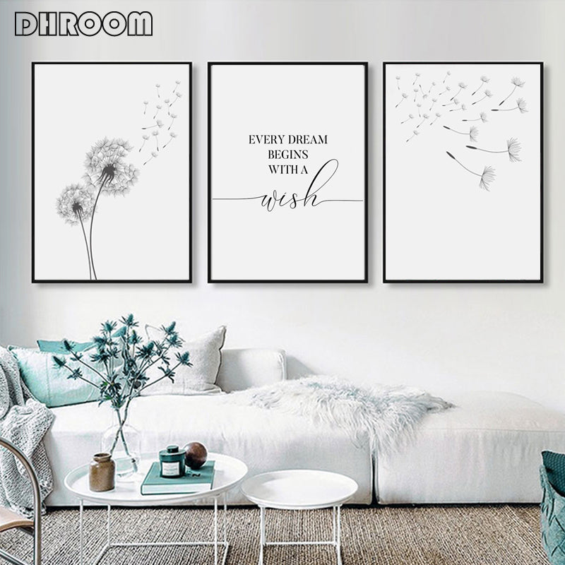 Dandelion Wall Art - Little Eudora