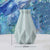 Origami Plastic Vase Milky White Ceramic Flower Pot Fl - Little Eudora
