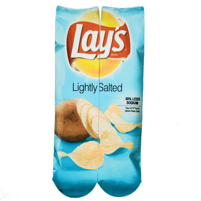 Snacks Cotton Socks - 1 Pair - Little Eudora