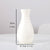 Plastic Flower Vase Decoration Home White Vases Imitation Ceramic Vase Flower Pot Decoration Nordic Style Flower Basket