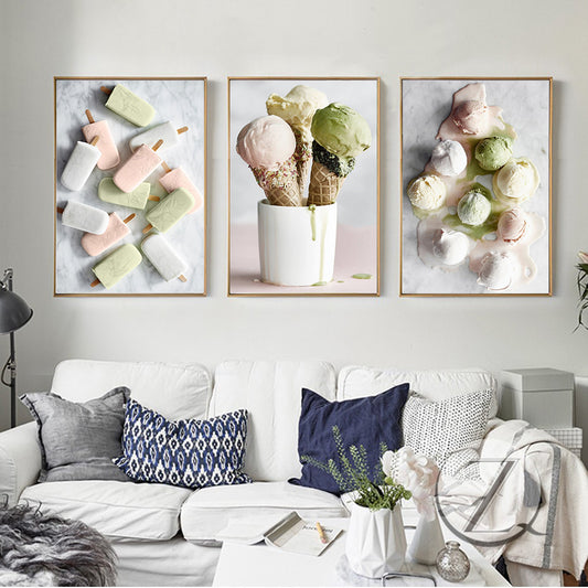Ice Cream Wall Art - Little Eudora
