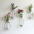 1x Creaive Homeart Nordic Style Iron Frame Vase Wall Hanging Plant Dried Flower Racks Bottle DIY Creativite Decorative Shelves