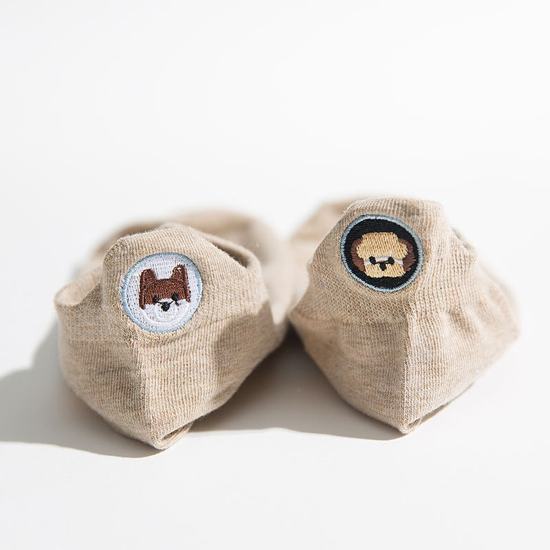 Animal print socks funny cute korean style Socks - 1 Pair - Little Eudora
