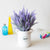 1 Bundle Romantic Provence Lavender Wedding Decorative Flower Vase for Home Decor Artificial Flowers Grain Christmas Fake Plant