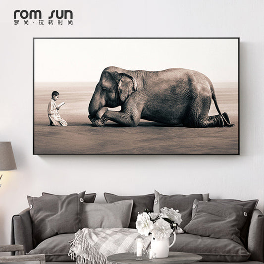 Elephant religion AWall Art - Little Eudora