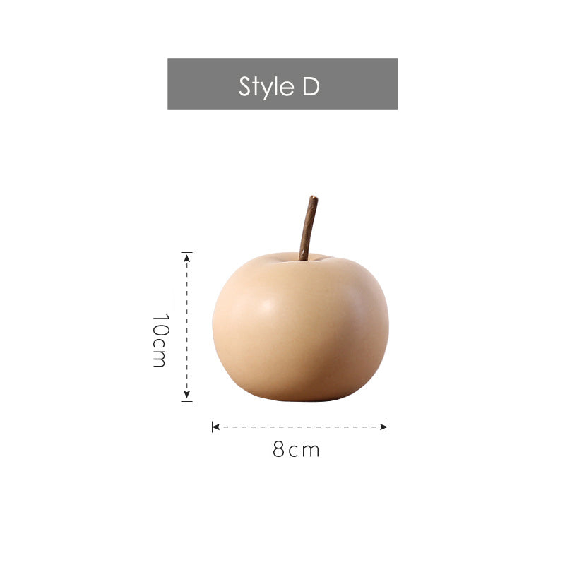 Ceramic Apple Figurines - Little Eudora