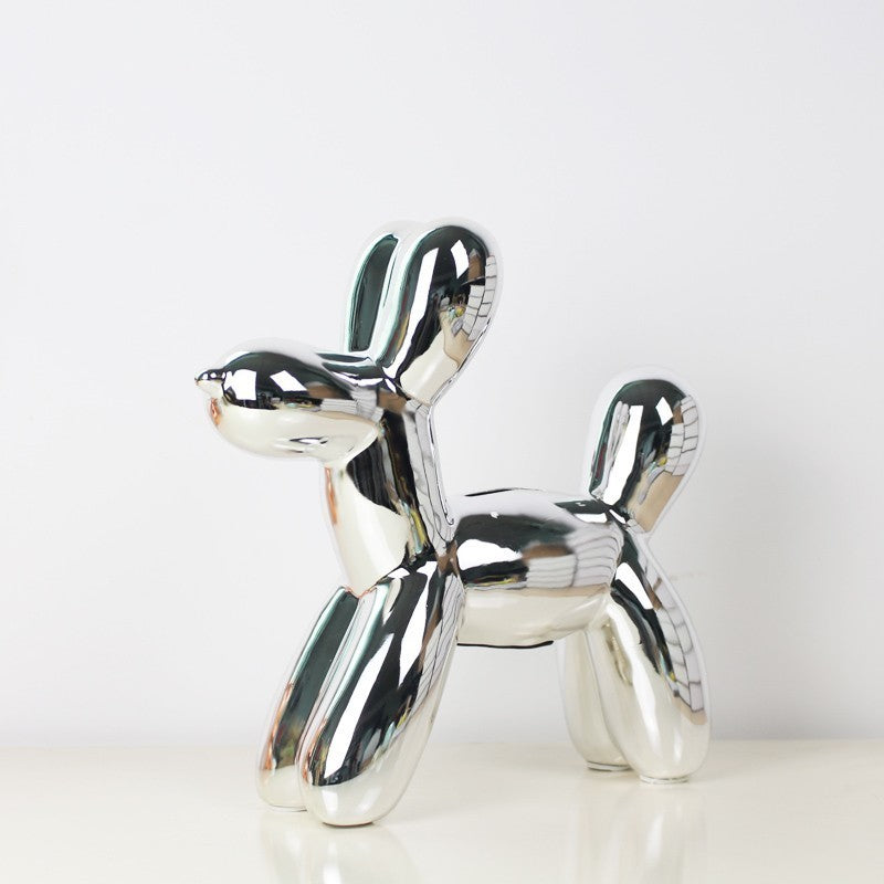 Nordic Ceramic Animal Balloon Dog Figurines - Little Eudora