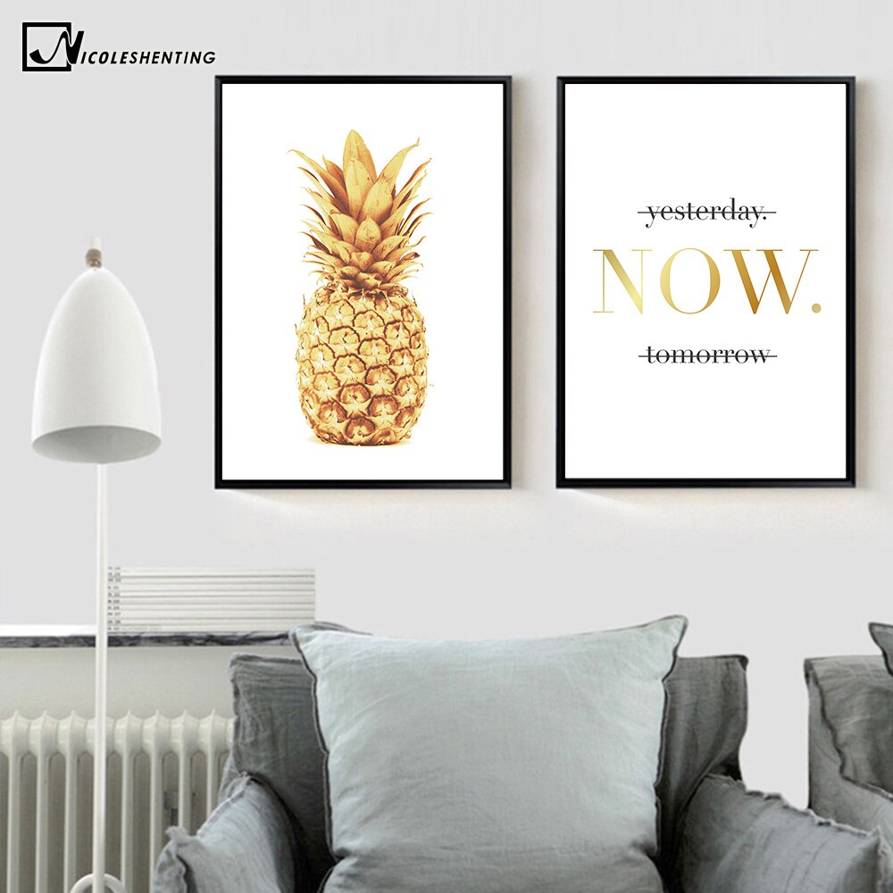 Pineapple Motivational Quotes Minimalist - Little Eudora