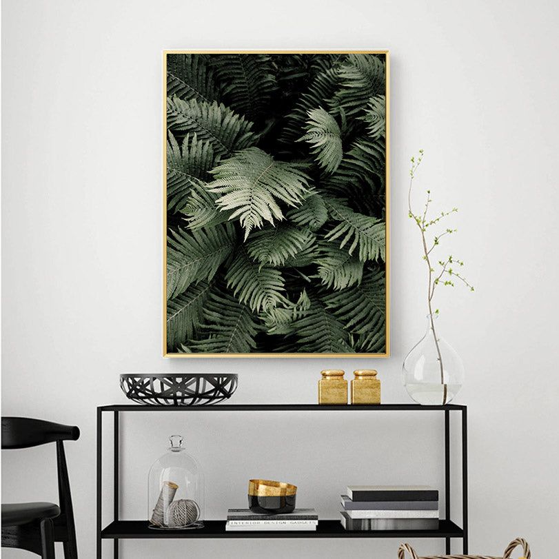 Green Plant Leaf Wall Art - Little Eudora