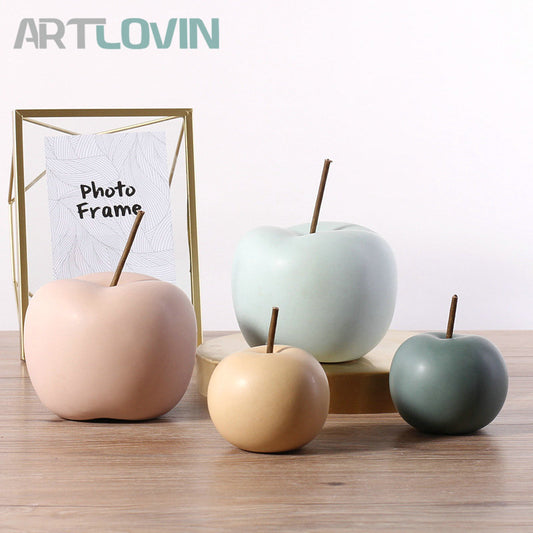 Ceramic Apple Figurines - Little Eudora