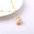 Boho Conch Shell Necklace Sea Beach Shell Chain Pendant Necklace For Women Collier Femme Shell Cowrie Summer Jewelry Bohemian