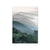 Mountain Foggy Forest Picture Nature Scenery Wall Art