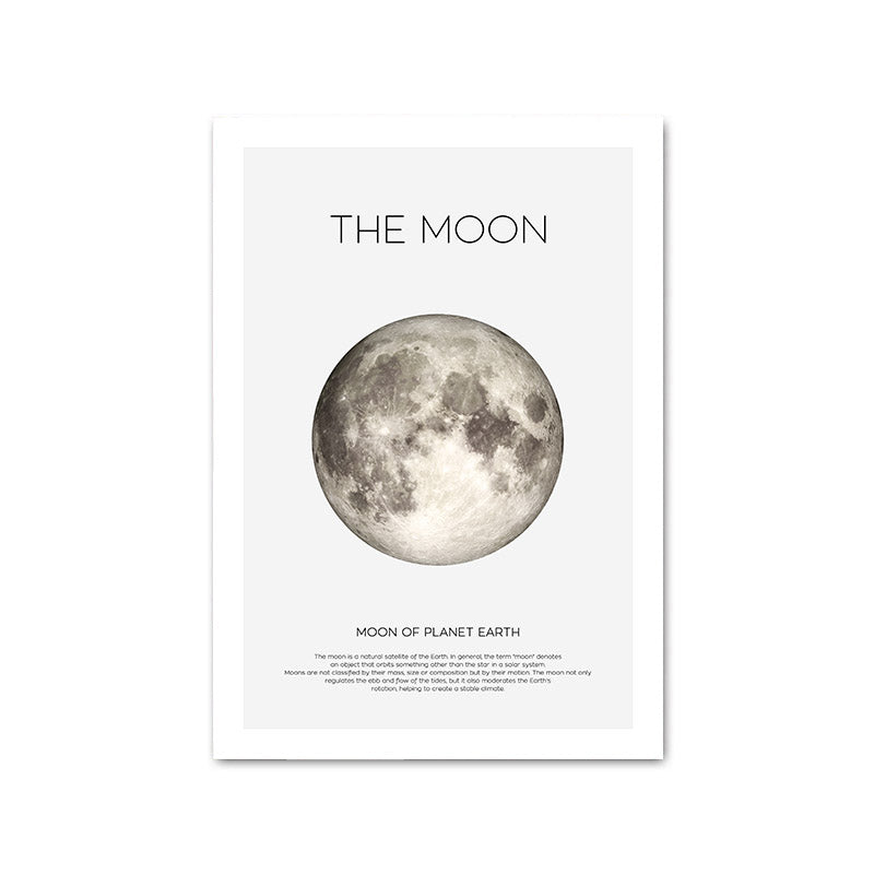 Solar System Planet Earth Moon Mars - Little Eudora