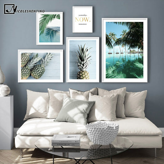 Tropical Pineapple Wall Art - Little Eudora