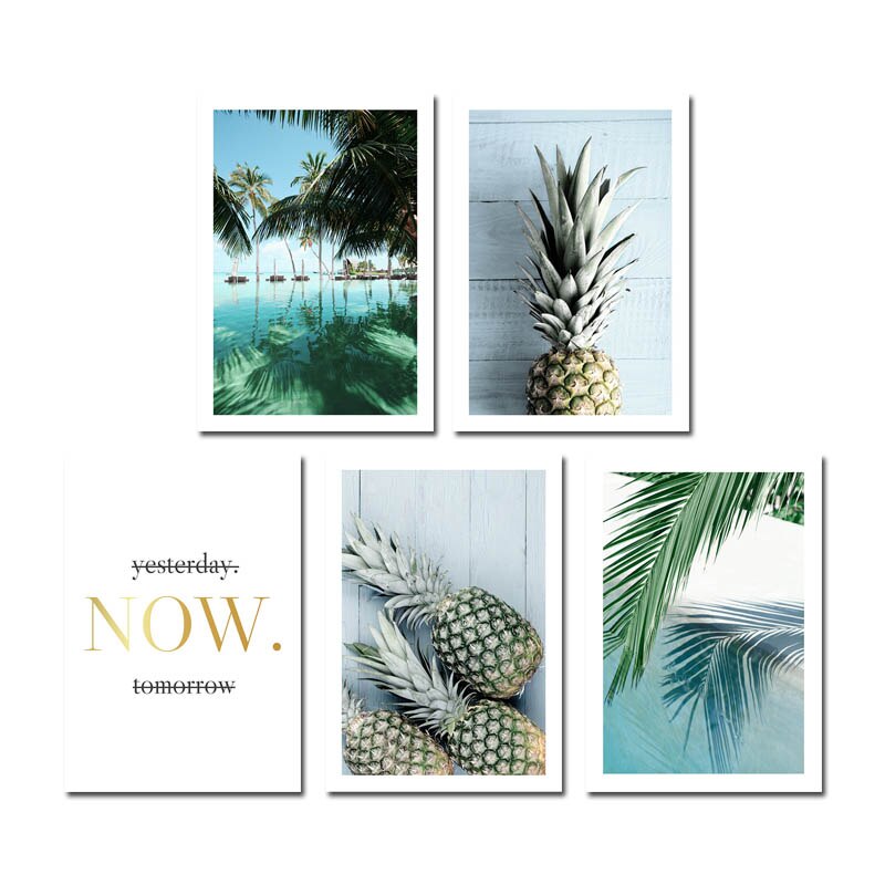 Tropical Pineapple Wall Art - Little Eudora